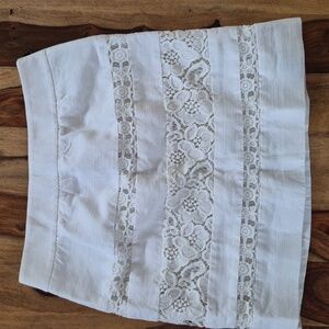 Loft, Crochet floral Design, Skirt